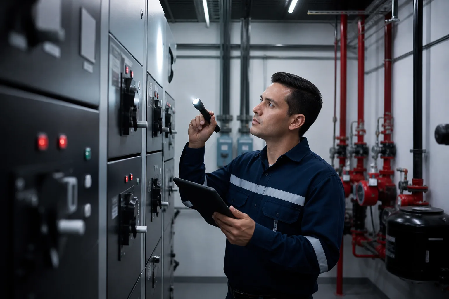 Inspección preventiva de instalaciones y equipos